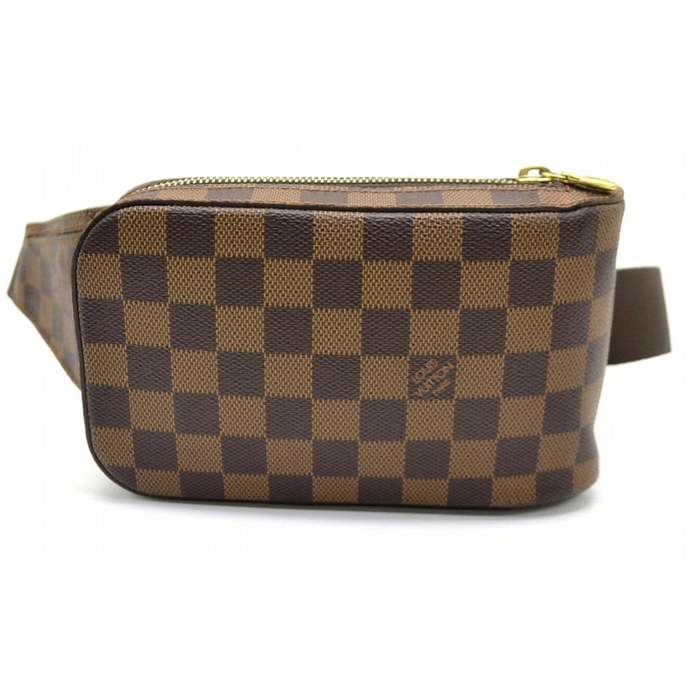 LOUIS VUITTON Damier Geronimos Body Bag Shoulder Waist Clutch